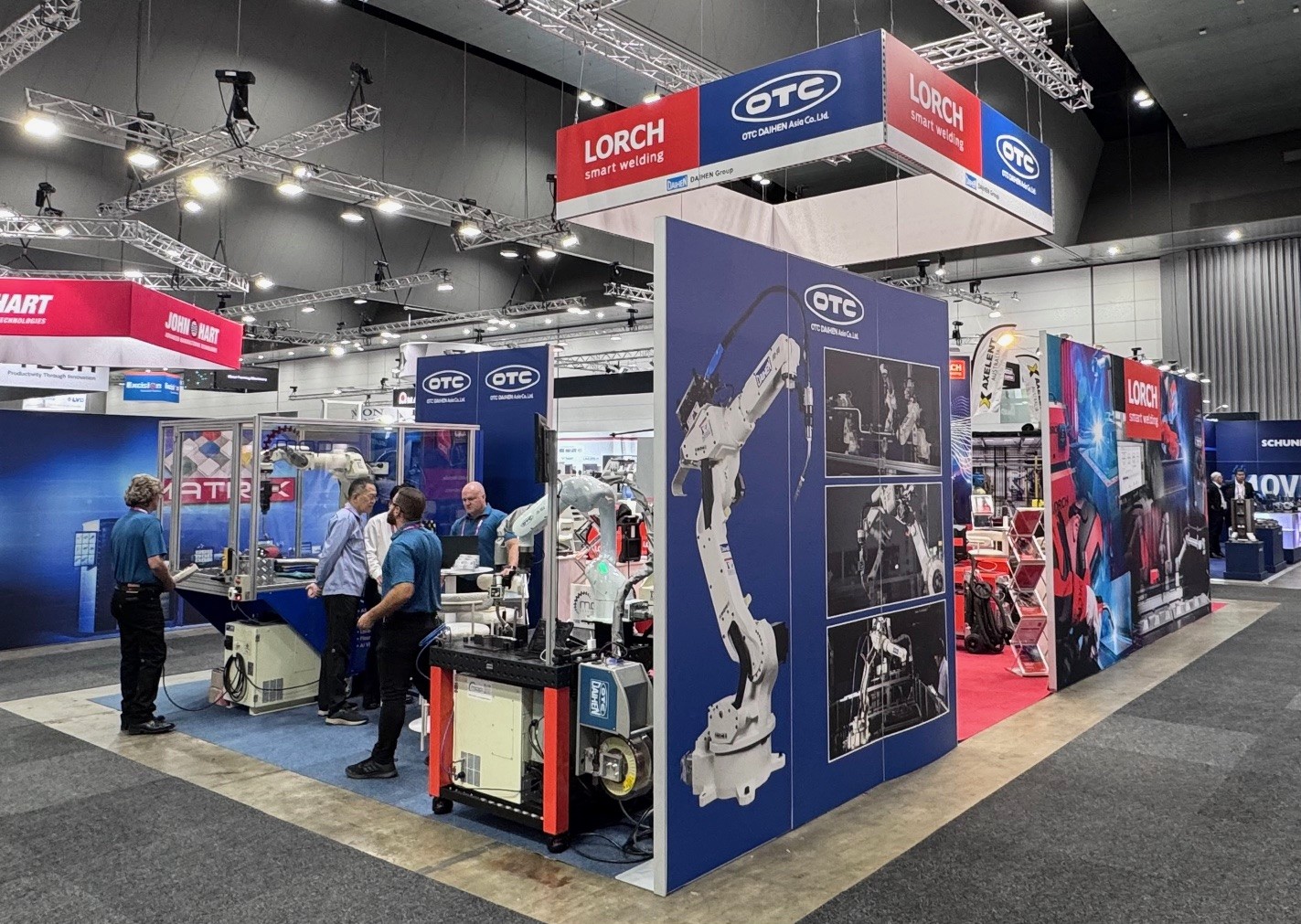 OTC DAIHEN Asia was proud to collaborate with Lorch at Australian Manufacturing Week (AMW) from May 9-12, 2025